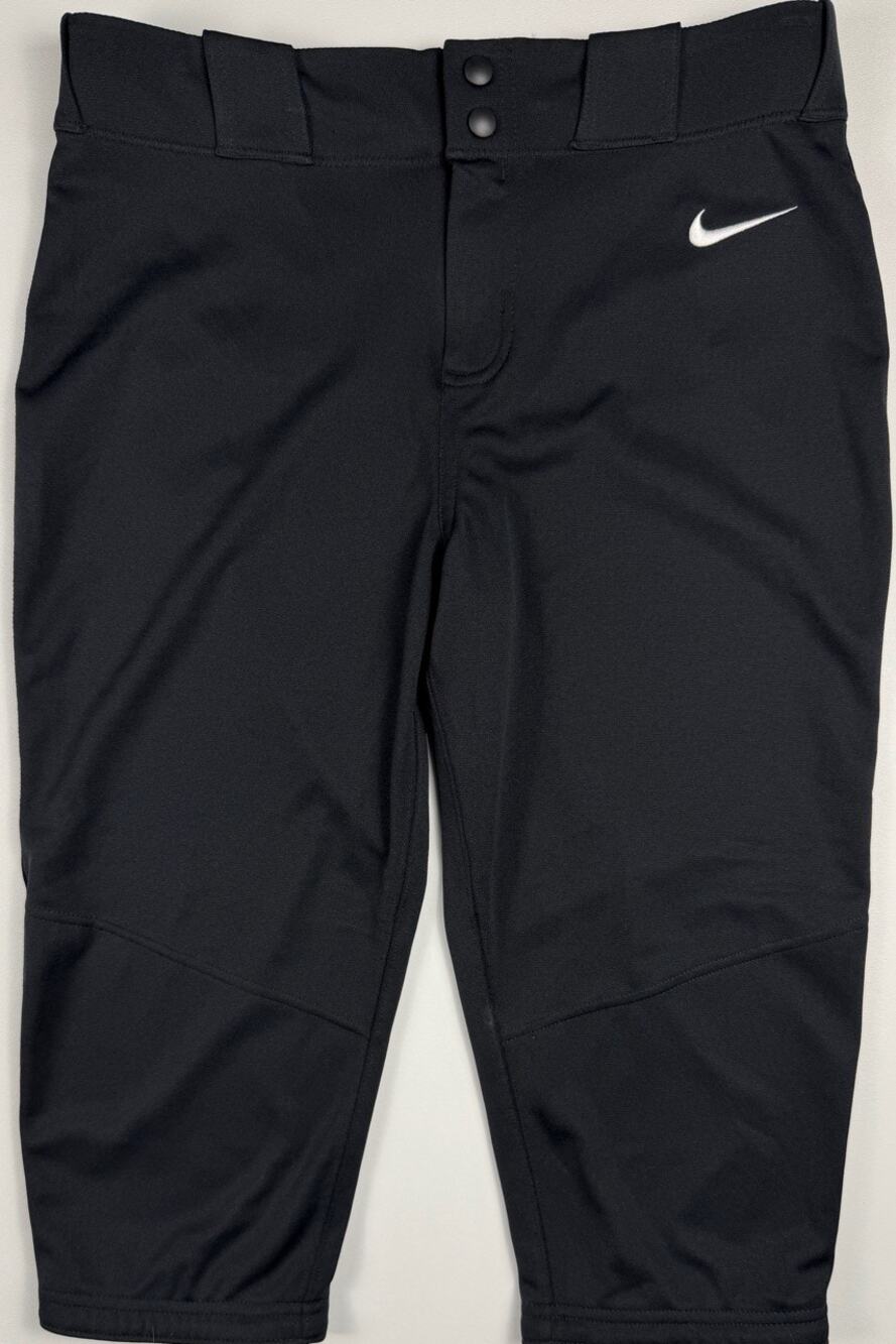 Nike Youth XL Black Baseball Knicker Pants Dri-FIT Softball Athletic